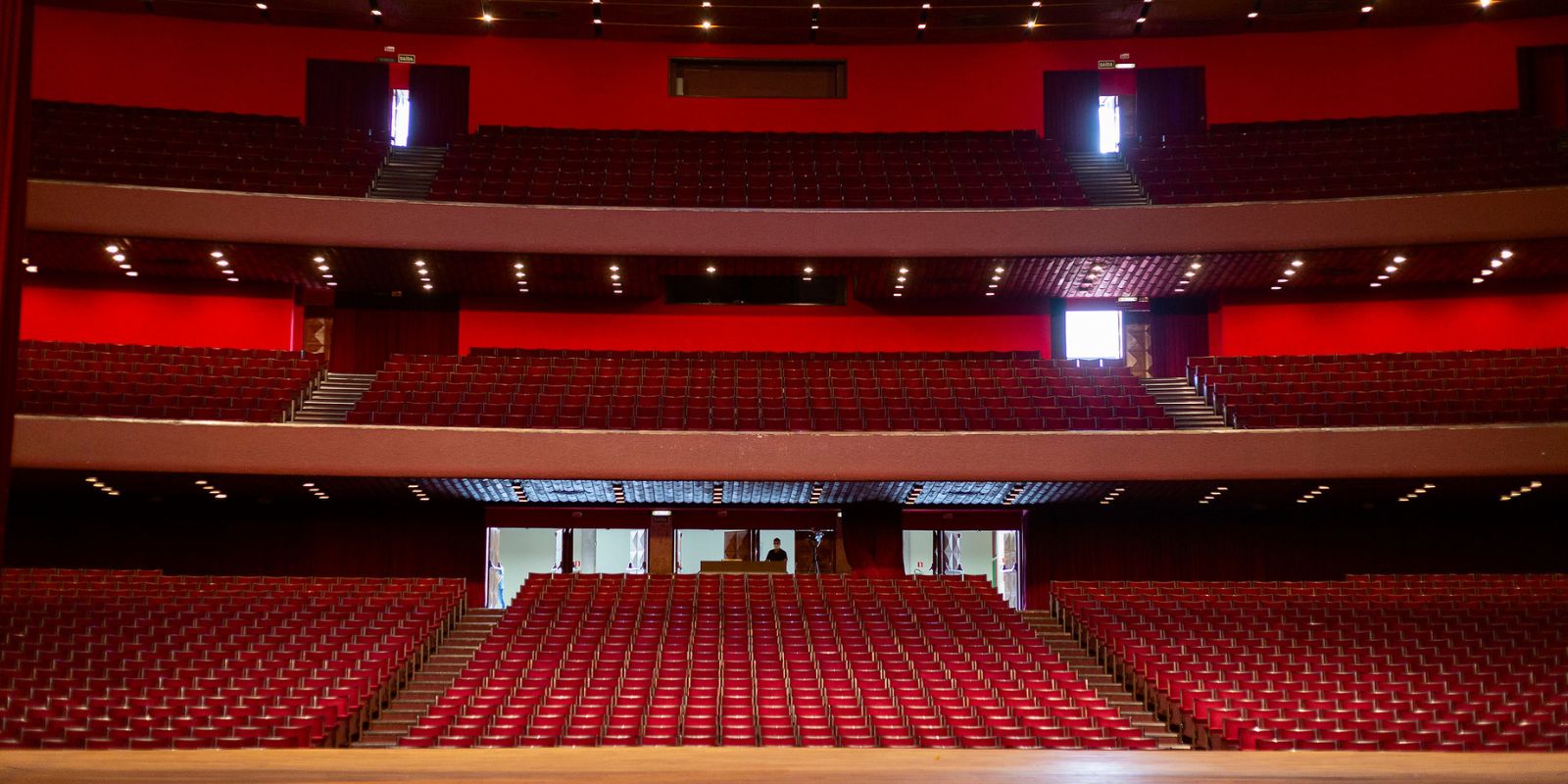 Teatro Guaíra. Foto: Maringas Maciel/ reprodução Teatro Guaíra.