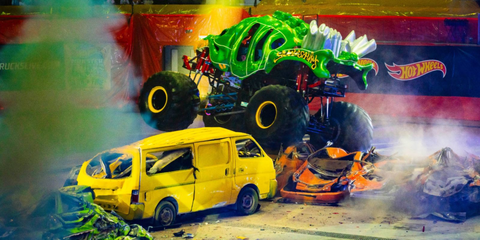 Hot Wheels Monster Trucks Live™ no Brasil. Foto: divulgação/Hot Wheels Monster Trucks Live™
