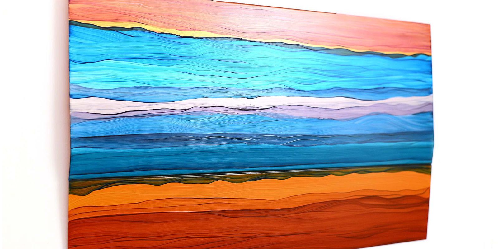 Exposição dobra, tempo, espaço, de Tatiana Stropp. Foto: divulgação.