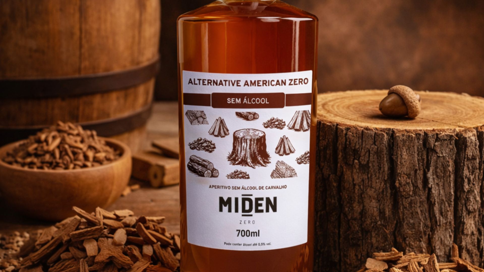 Whisky zero álcool. Foto: Divulgação