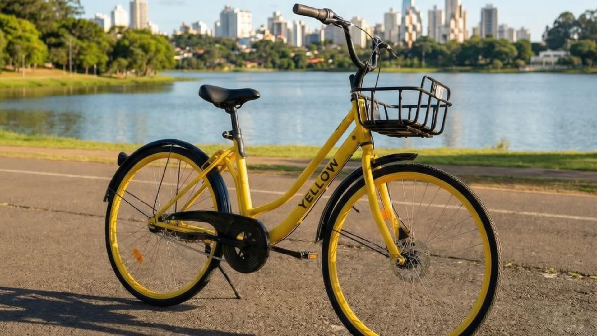 Empresa oferece aluguel de bicicletas para passeios no Parque Barigui