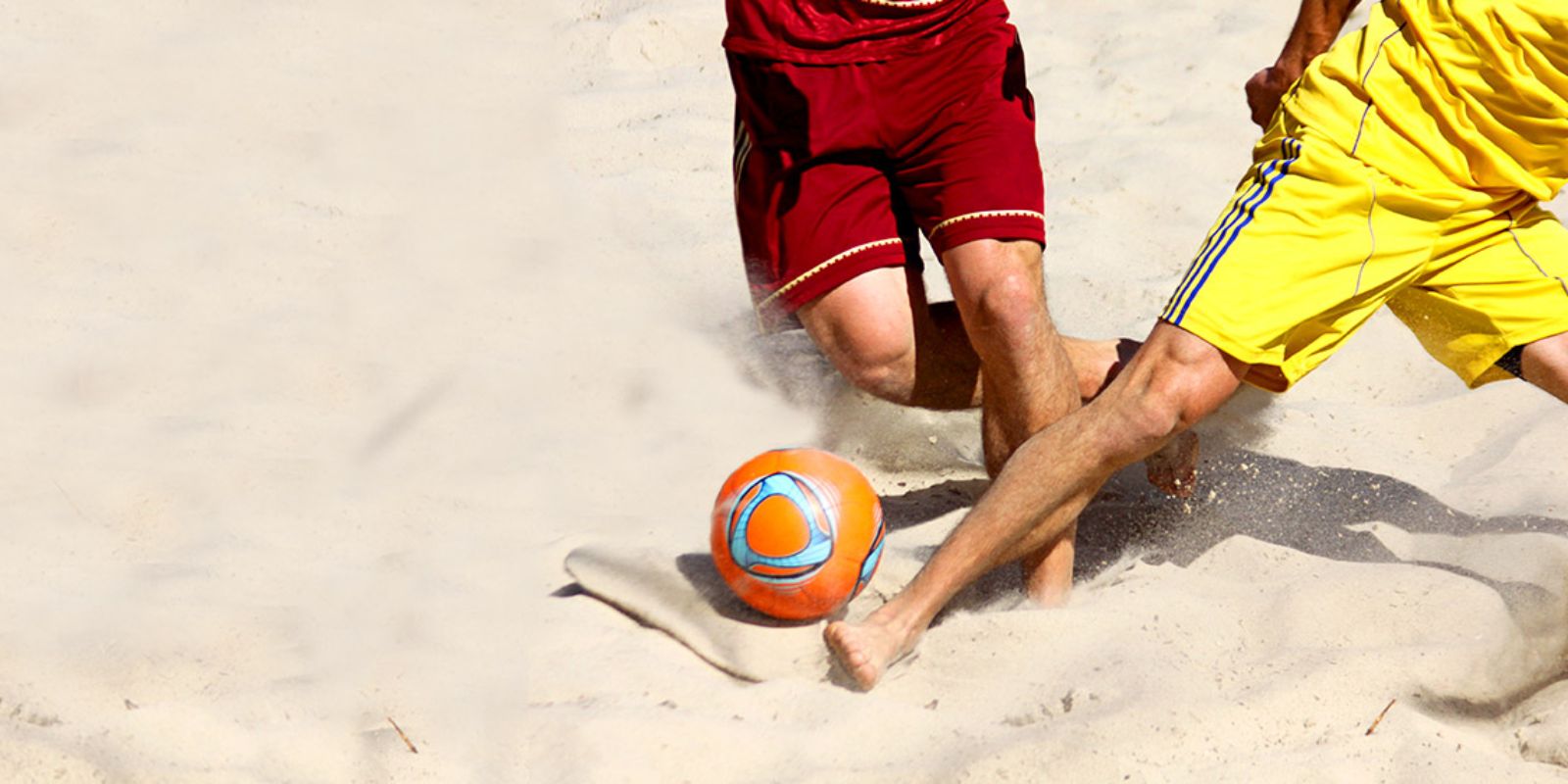 Futebol de areia. Foto: reprodução.