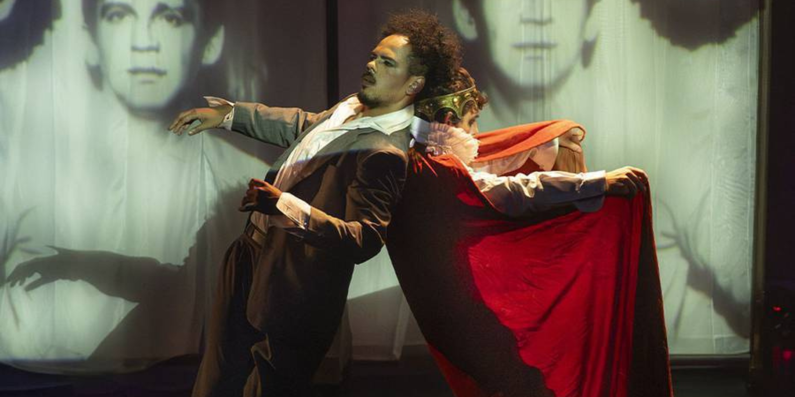 Peça Seis atores em busca de Sérgio Cardoso no Festival de Curitiba. Foto: reprodução.