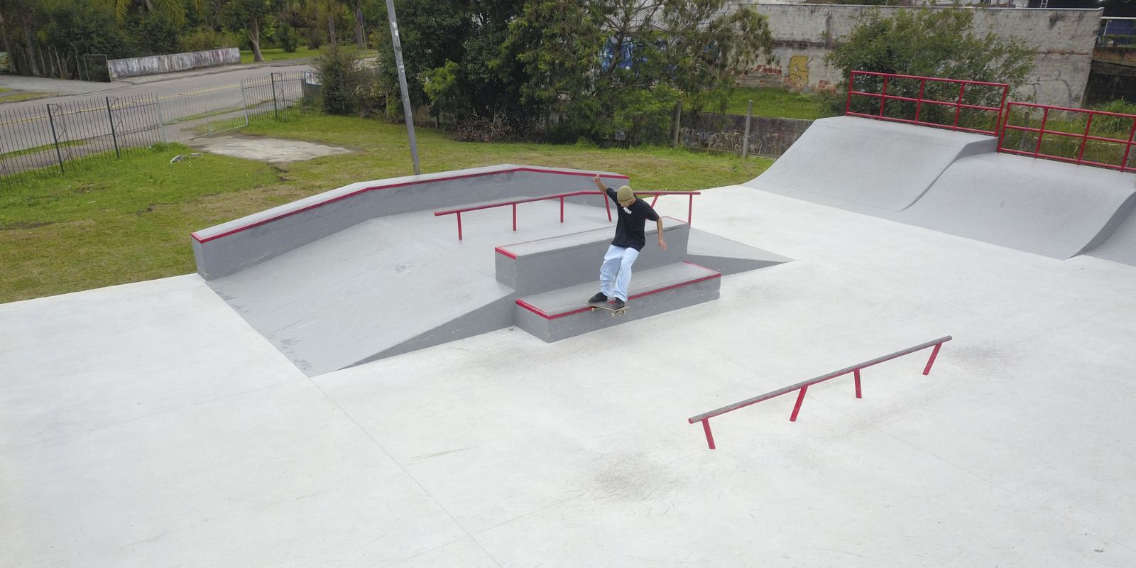 Pista de Skate Eny Caldeira. Foto: José Fernando Ogura/SMCS.