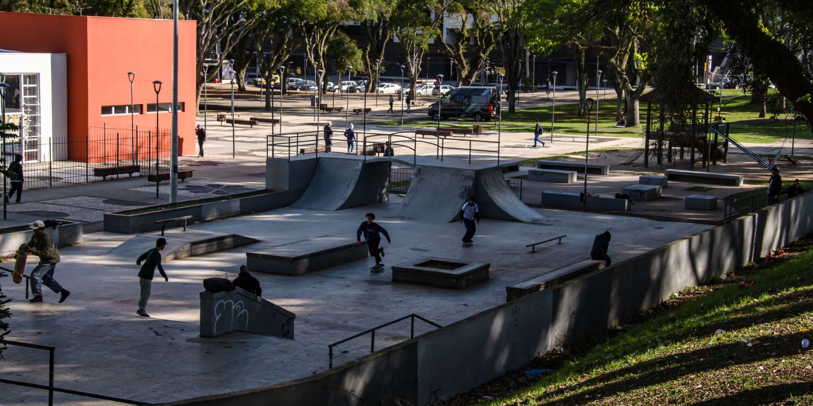 Pista de Skate da Afonso Botelho. Foto: Levy Ferreira/SMCS.