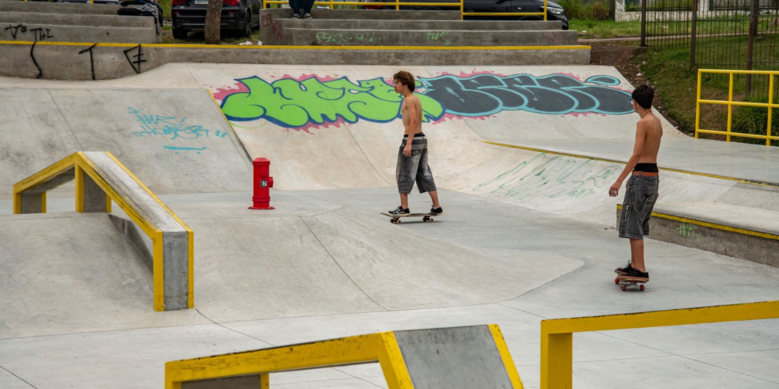 Pista de skate no Parque Caiuá. Foto: Levy Ferreira/SECOM.