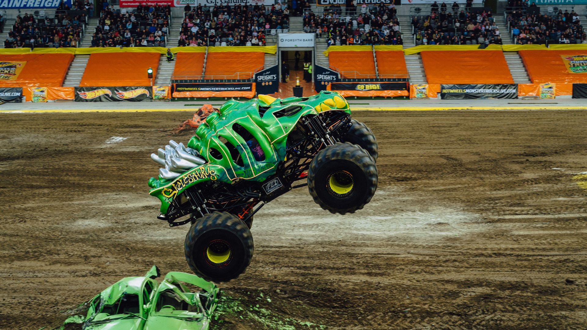 Hot Wheels Monster Trucks Live em Curitiba. Foto: Ray Tiddy