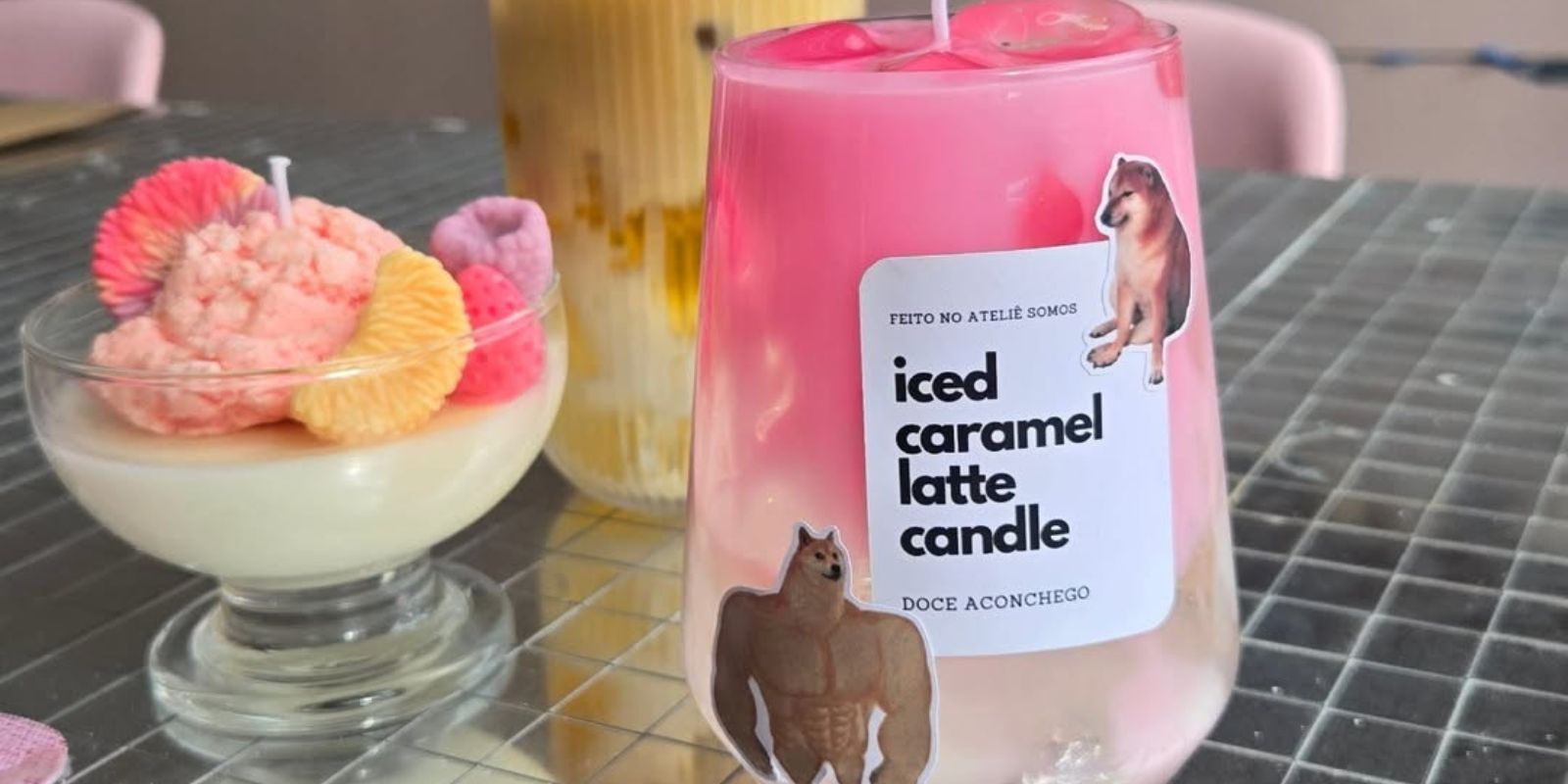Oficinas de velas, tapetes e mais. foto Reprodução Instagram