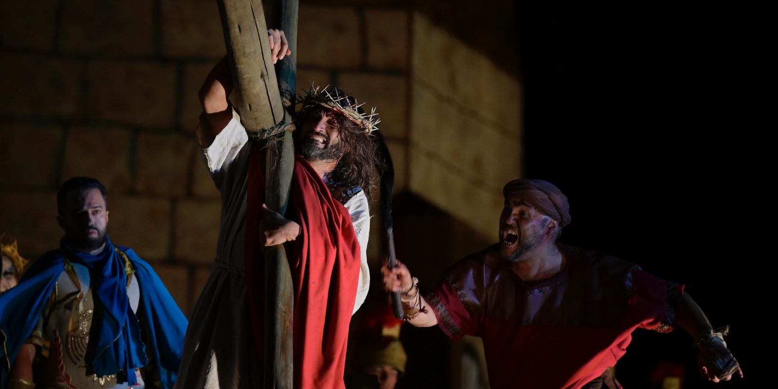 Paixão de Cristo Grupo Lanteri. Foto: Reinaldo Reginato.