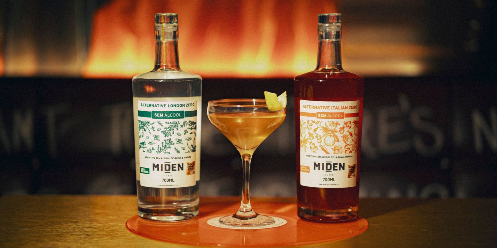 Bebidas Miden. Foto: divulgação Bacco.