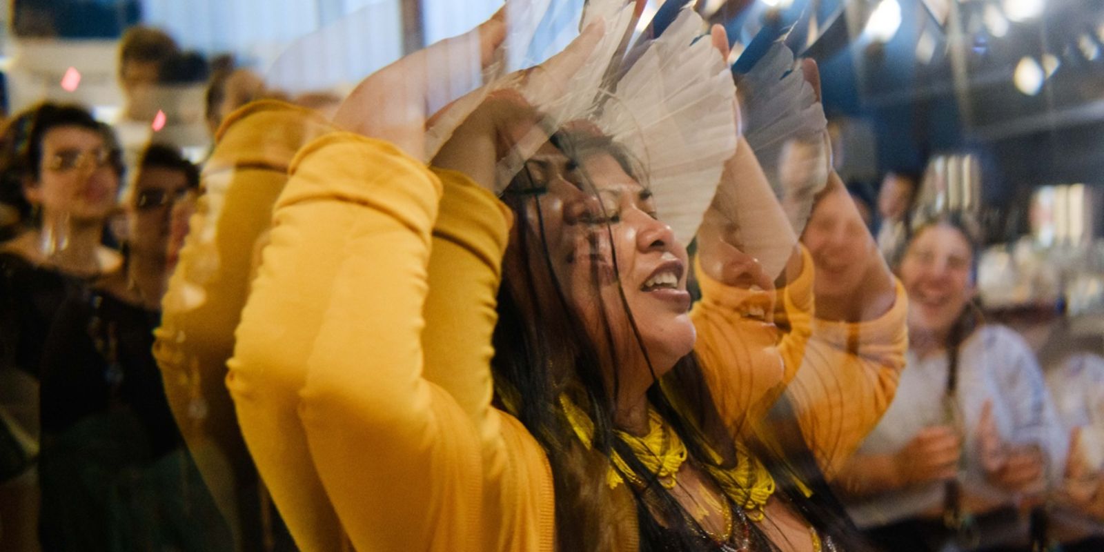Encontro indígena afro-brasileiro em Curitiba. Foto: Orue Brasileiro.
