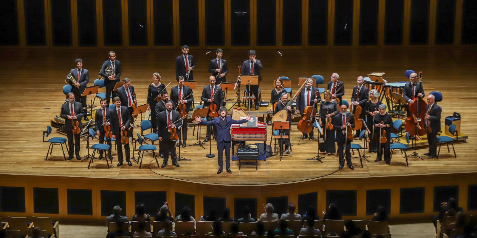 Orquestra da Câmara de Curitiba. Foto: Daniel Castellano/SMCS