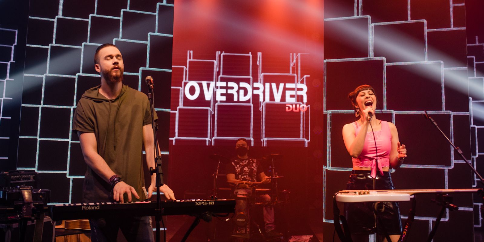 Overdriver Duo faz show em Curitiba. Foto: divulgação.