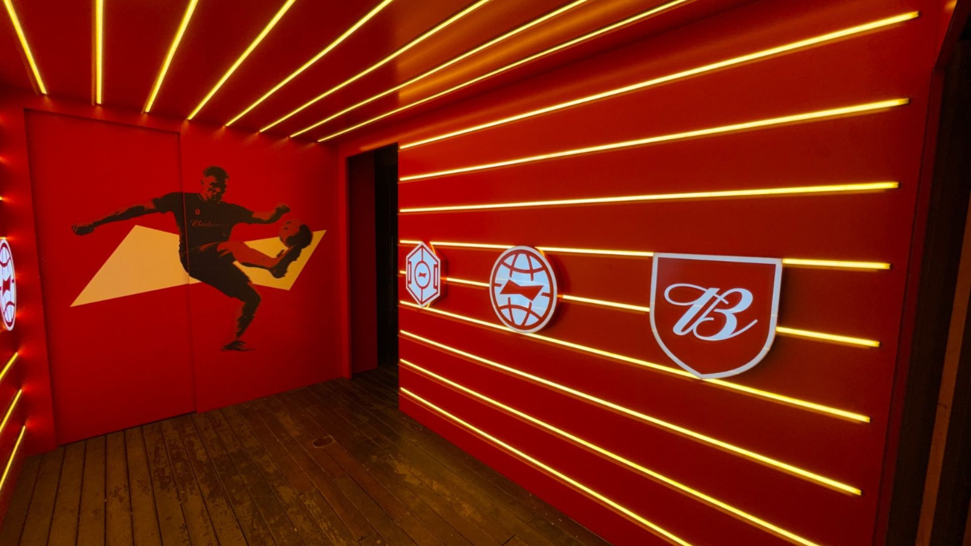 Budweiser leva para Curitiba a experiência da Copa do Mundo FIFA™️. Foto: Divulgação