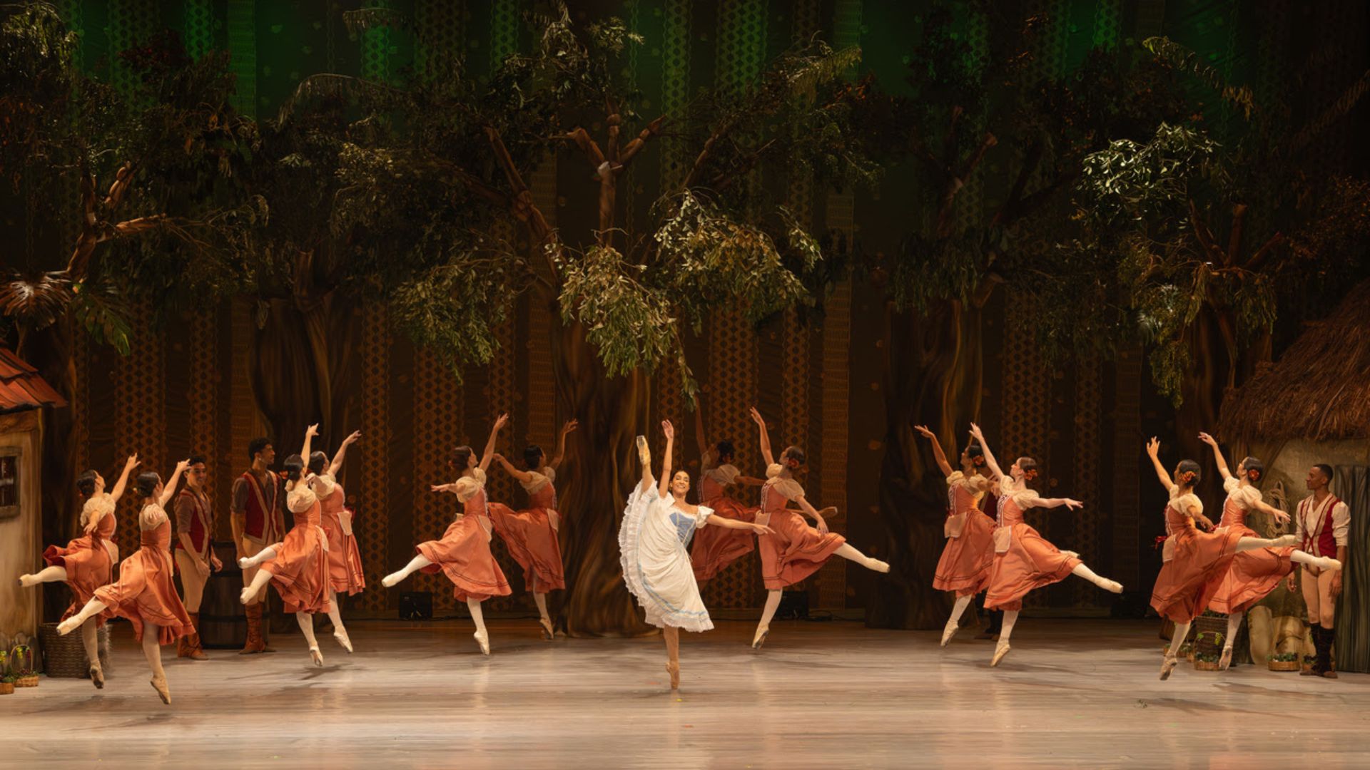 Ballet clássico "Giselle" no Guairão. Foto: Vitor Dias