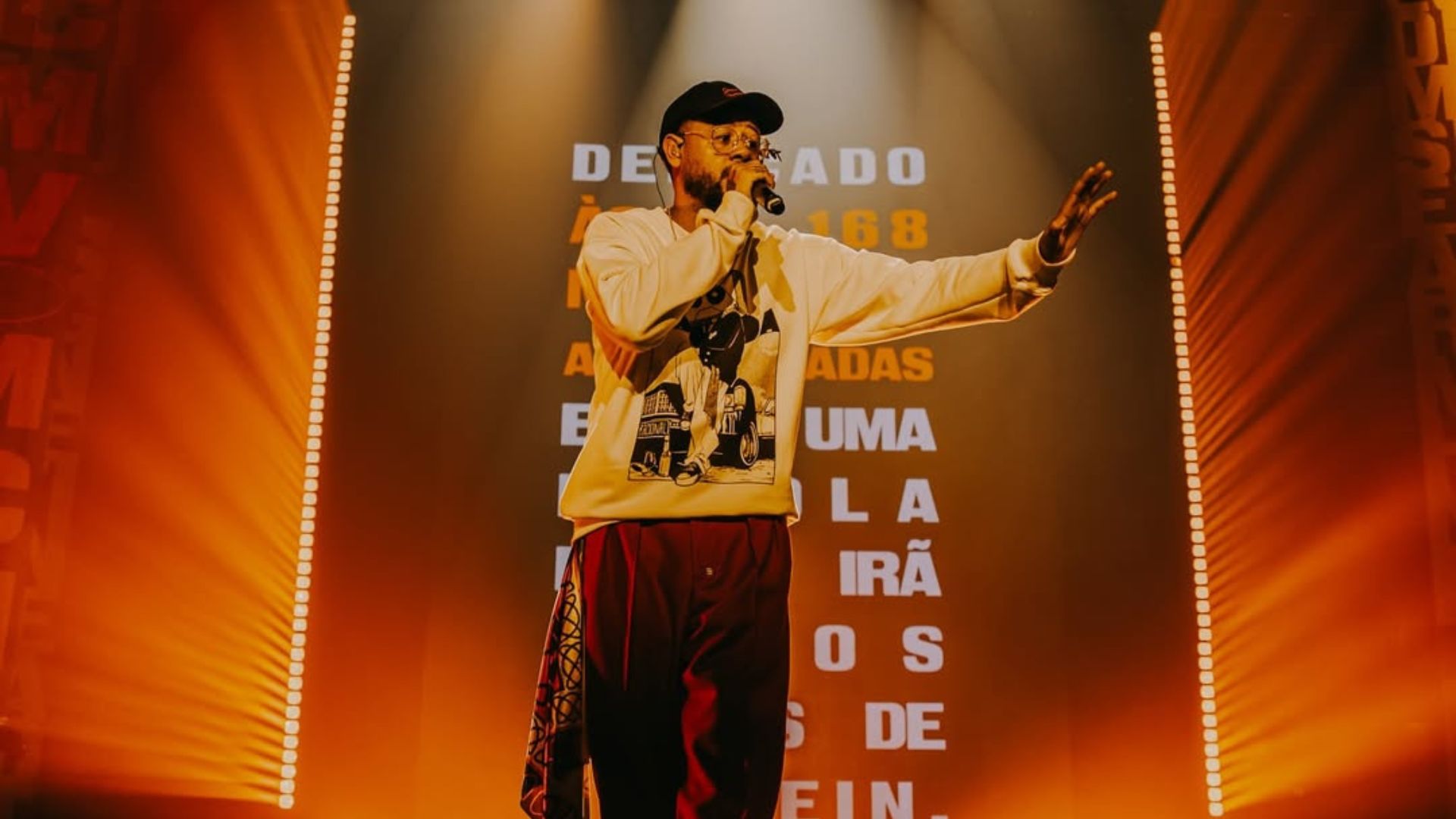 Emicida em Curitiba. Foto: @bmaisca