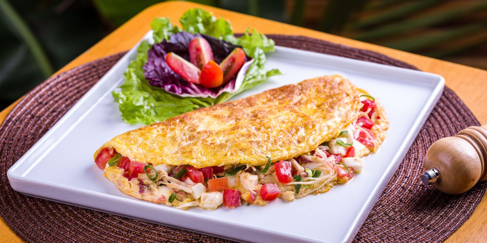 Omelete Jambu do Tribo das Frutas. Foto: divulgação.