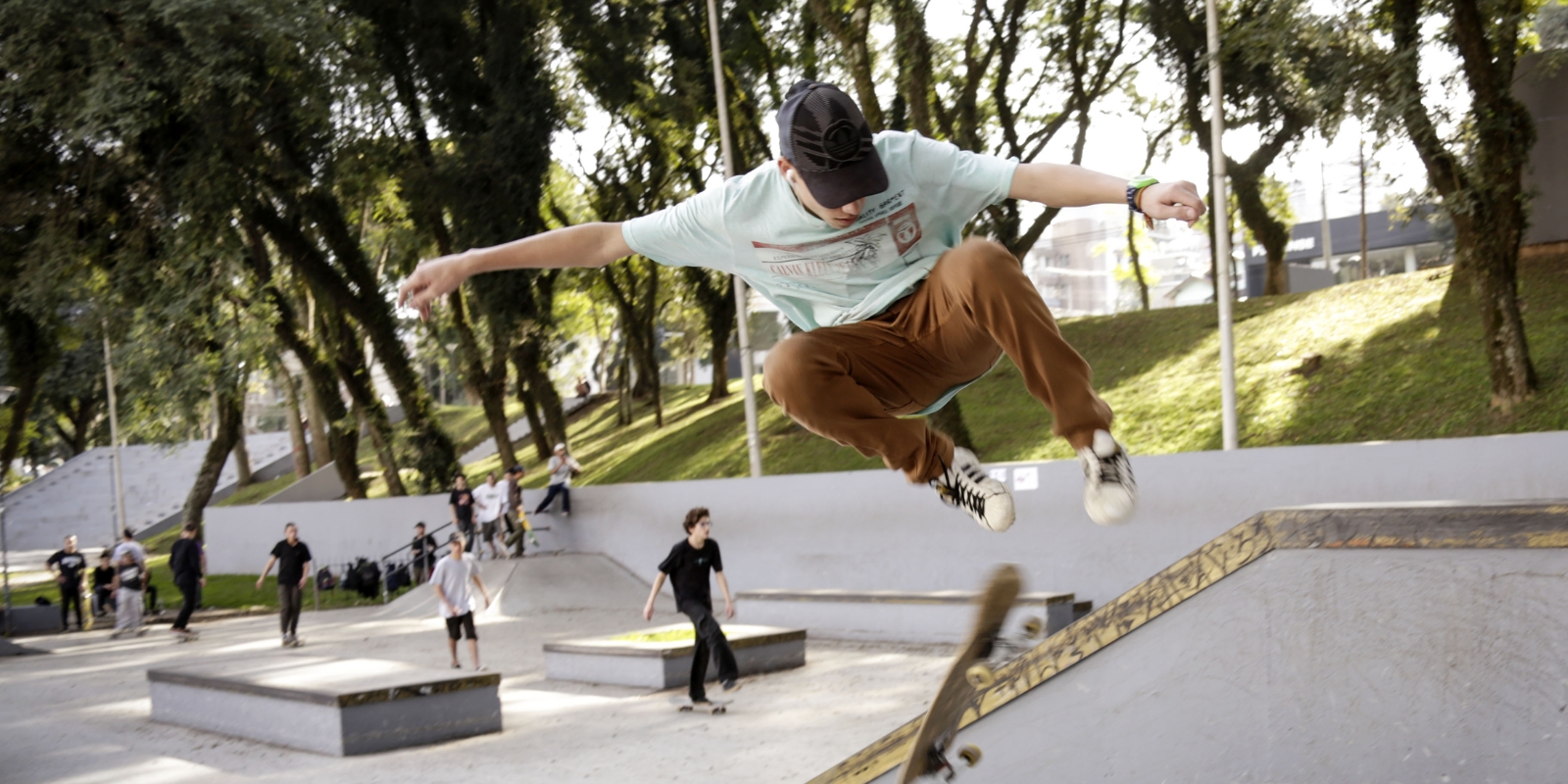 Circuito Curitibano de Skate. Foto: Luiz Costa/SMCS