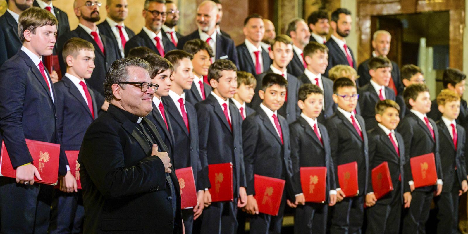 Coro da Capela Sistina. Foto: divulgação