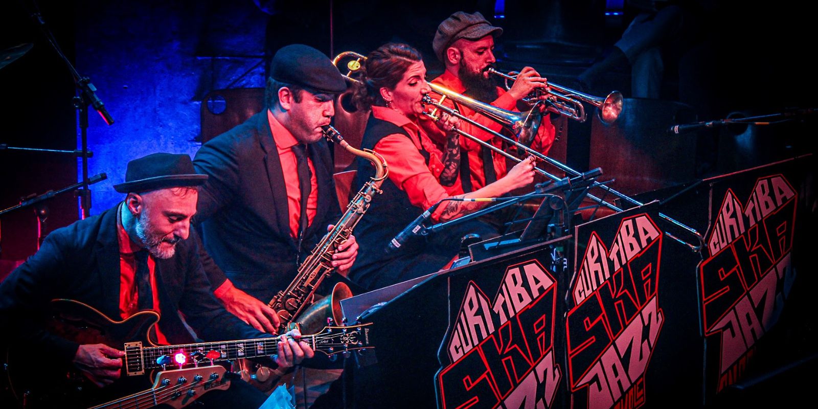 Curitiba Ska Jazz na Rua da Música. Foto: Divulgação