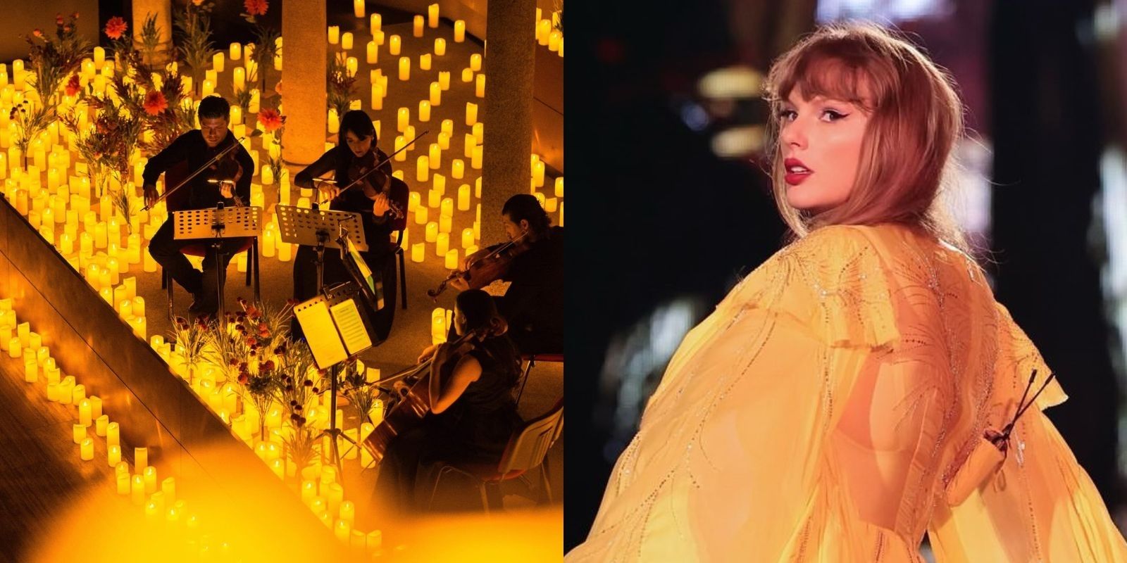 Candlelight com tributo a Taylor Swift