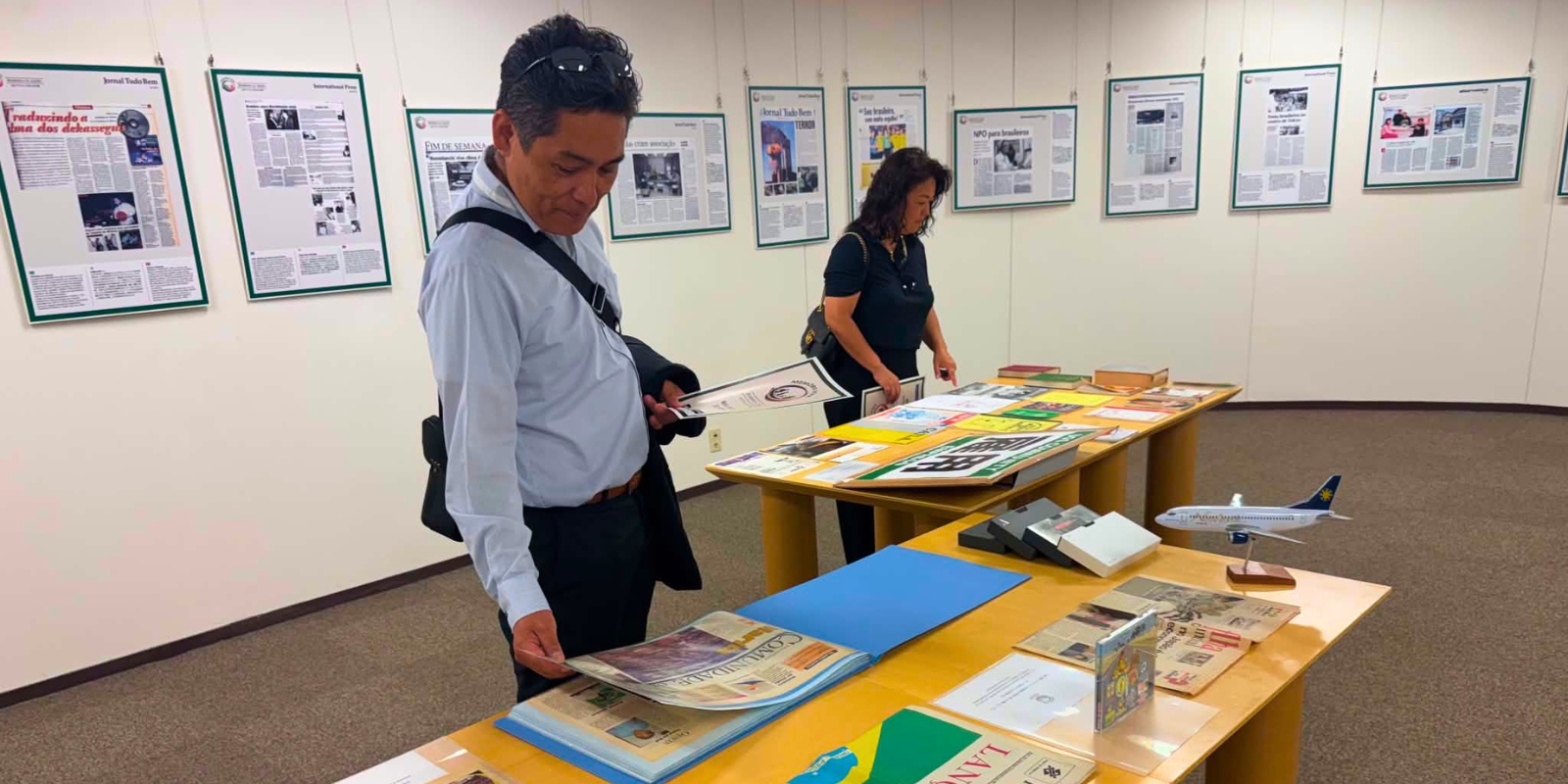 Exposição Memória Viva, Brasileiros no Japão. Foto: divulgação