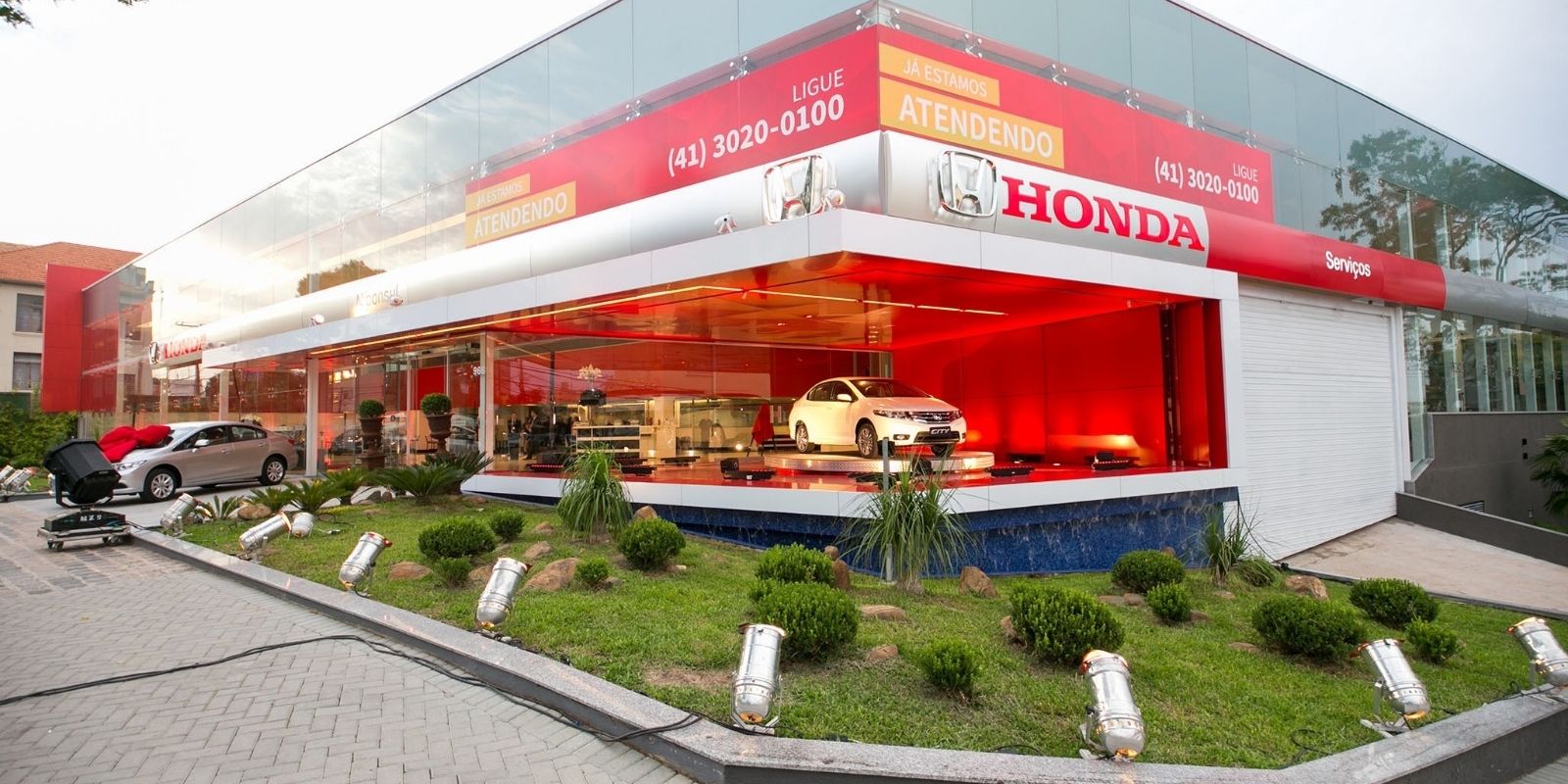 Fecha Meta nas lojas da Honda Niponsul