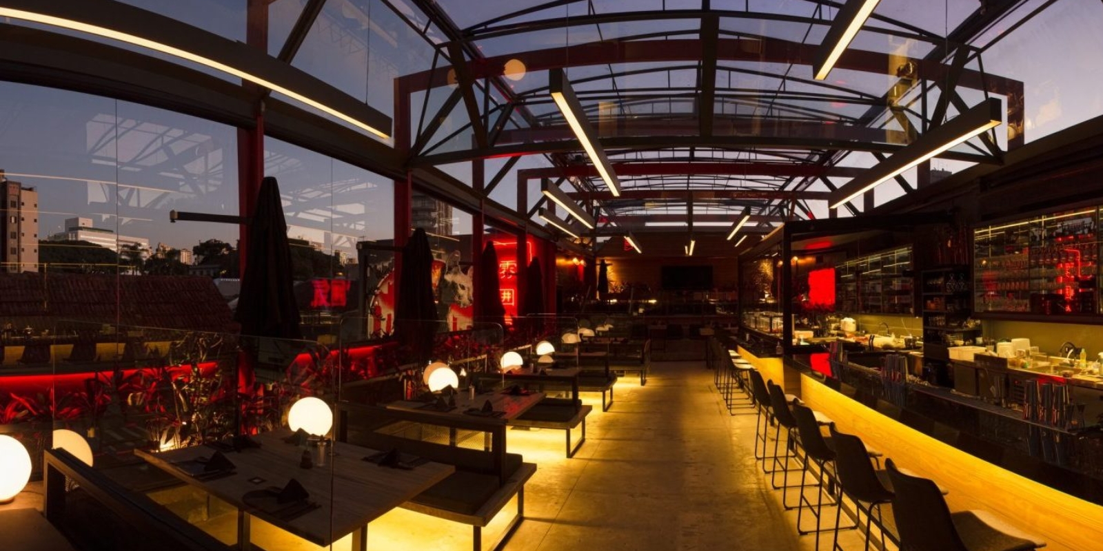 Fun'iki Sushi Rooftop. Foto: divulgação