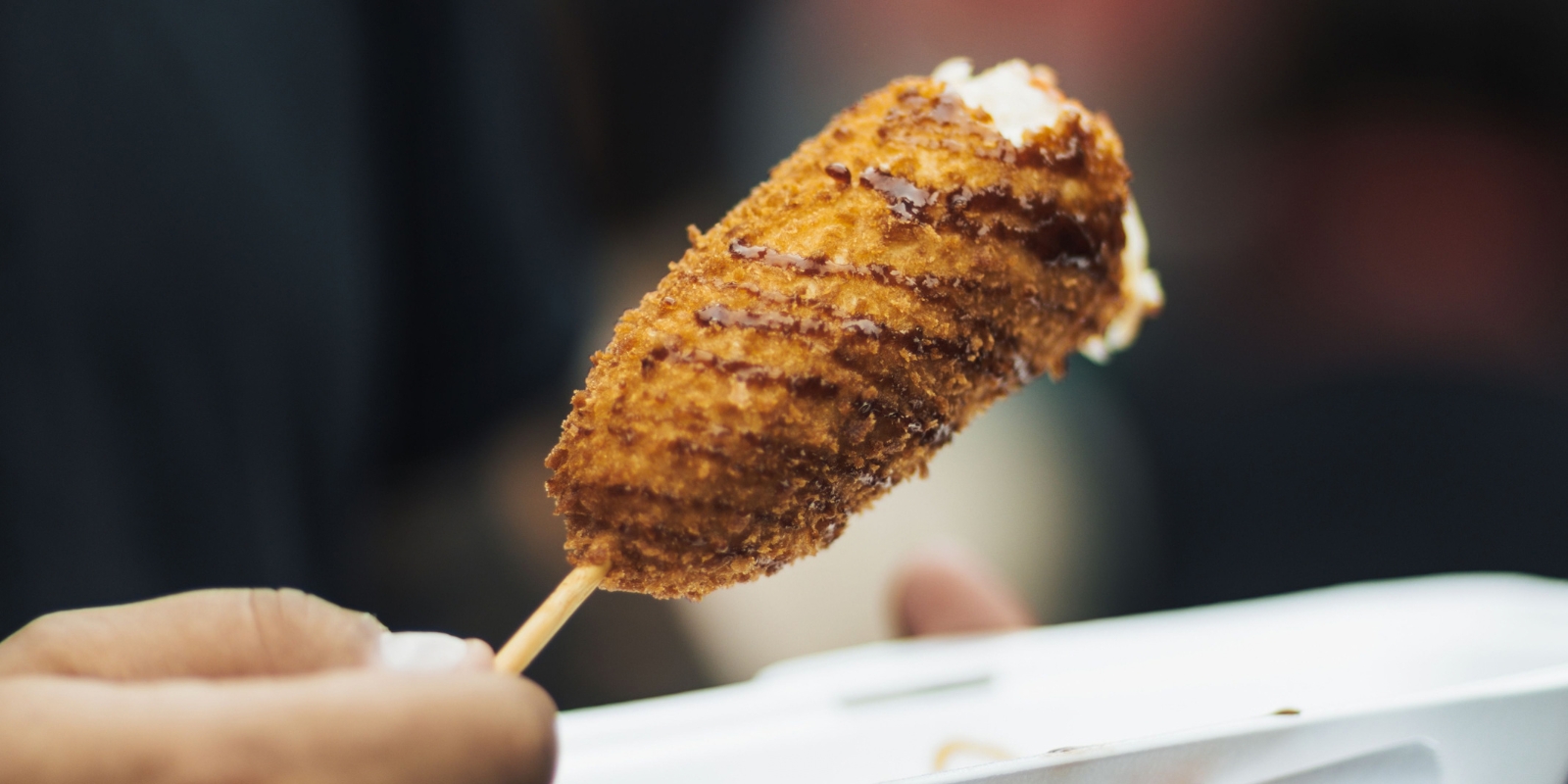Cachorro-quente coreano. Foto: Matheus Bertelli/Pexels