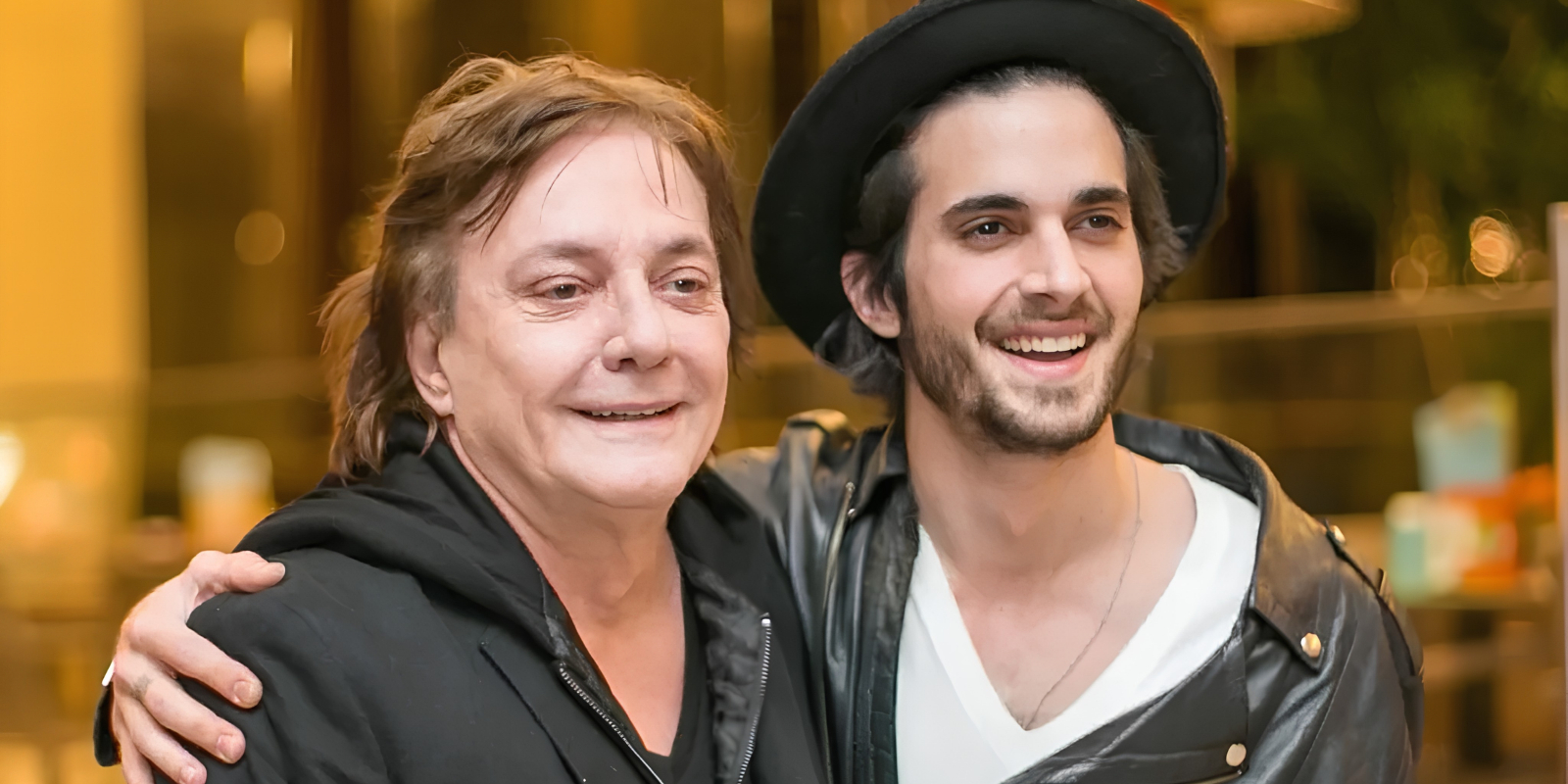 Fábio Jr e Fiuk. Foto: divulgação