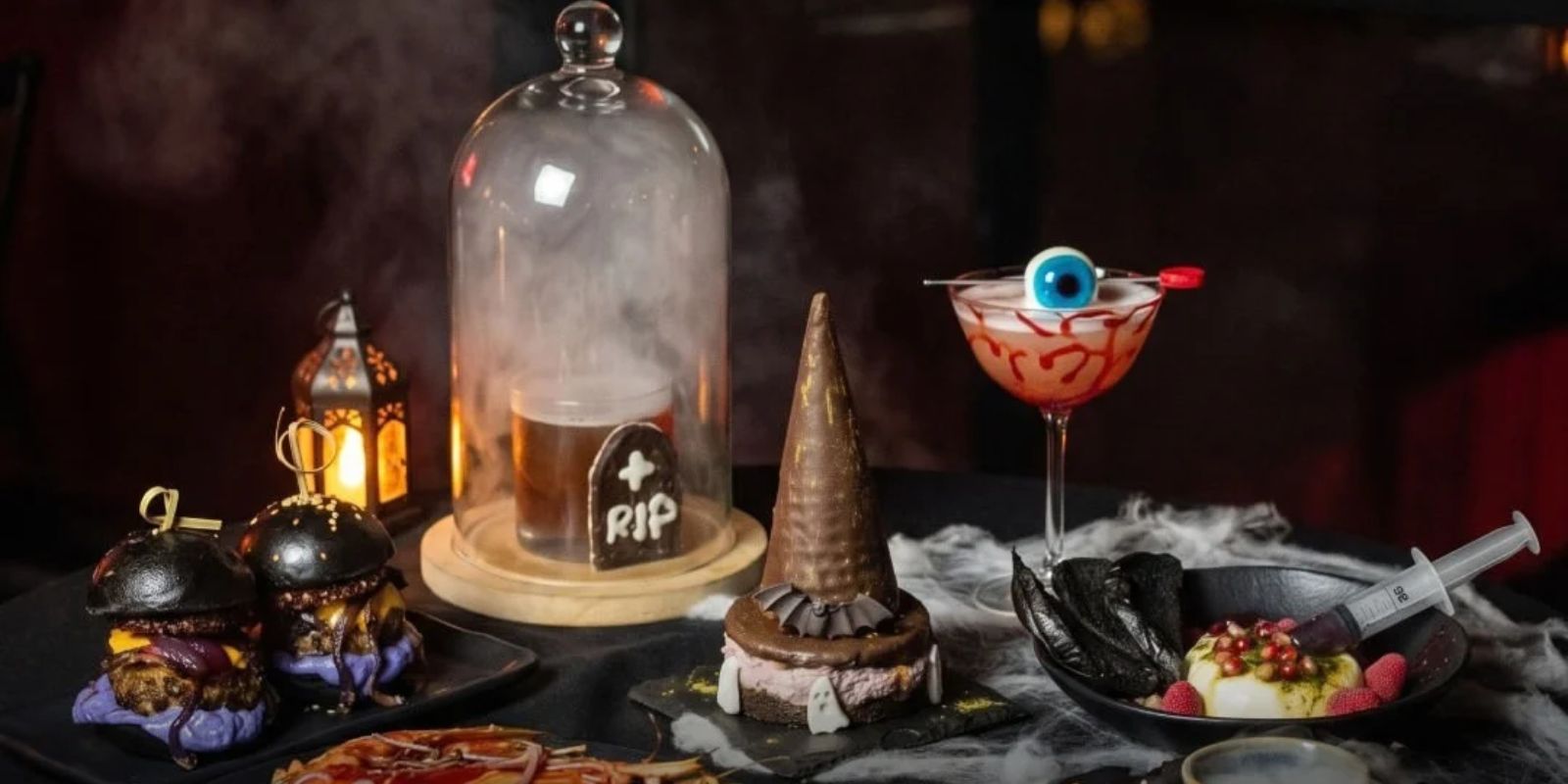 Festa de Halloween no 40º andar