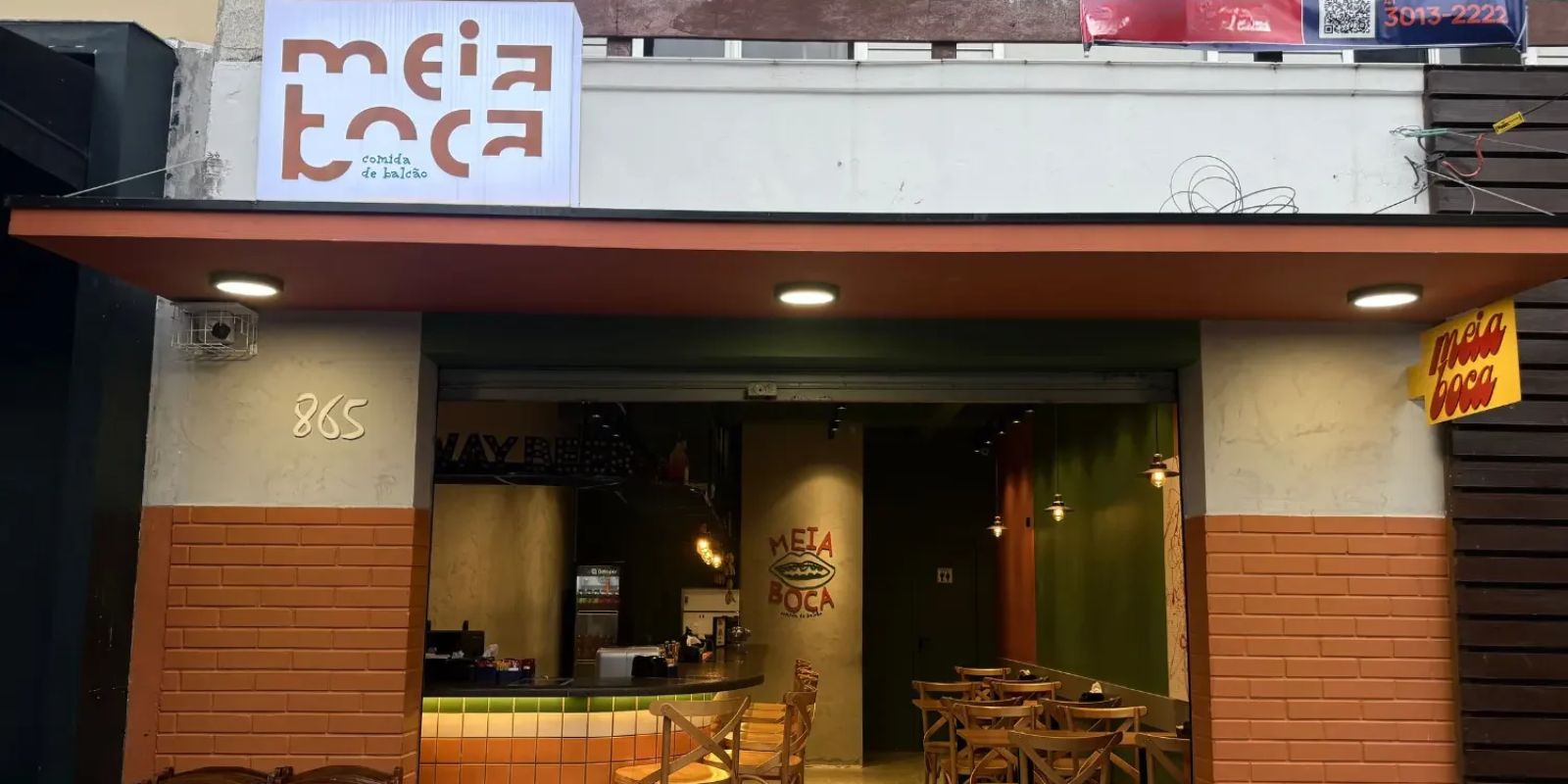 Meia Boca se despede com churrasco na rua