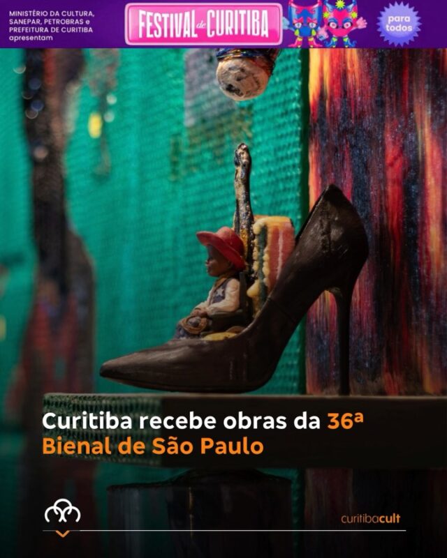 Uma mostra itinerante da 36ª Bienal de São Paulo fica em cartaz no Museu Oscar Niemeyer de 19 de março a 7 de junho. A ação reúne obras de 18 participantes de diferentes locais do Brasil e do exterior. 

Na capital paranaense, o recorte da itinerância tem curadoria de Anna Roberta Goetz, cocuradora da 36ª Bienal, junto ao cocurador André Pitol, e reúne obras de dezoito participantes. 

Demais, né? Já marca aqui quem vai curtir as obras com você! 🤩

📸: Natt Fejfar/Fundação Bienal de São Paulo