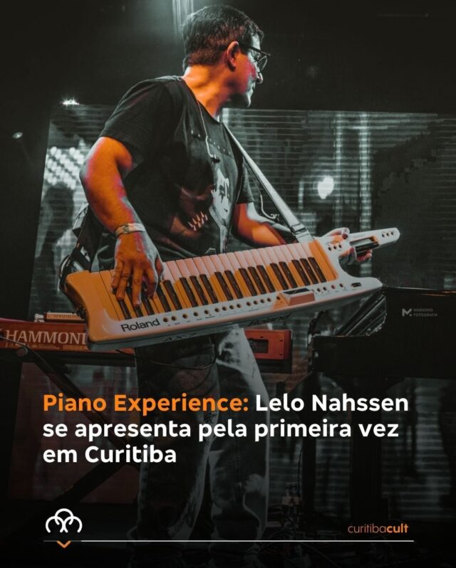 O pianista brasileiro Lelo Nahssen apresenta pela primeira vez em Curitiba o espetáculo Piano Experience, um show que une música, emoção e tecnologia para criar uma experiência sensorial envolvente. 🎹

A apresentação acontece no dia 21 de março, às 20h, no Teatro Fernanda Montenegro, localizado dentro do Shopping Batel, na capital paranaense. Com uma proposta que vai além de um concerto tradicional, o repertório passeia por diferentes estilos, da música clássica ao contemporâneo, passando pelo pop, classic rock e muito mais, criando uma experiência acessível e emocionante para públicos de diferentes gerações. 

🎟️ Os ingressos estão à venda em DiskIngressos, a partir de R$ 75. Assinantes @clube_cult têm desconto em cima da inteira! Já marca aqui quem vai curtir essa experiência com você! 

📸: Divulgação
